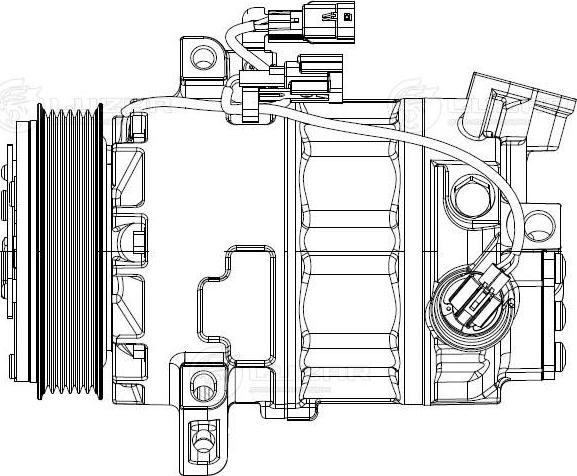 Luzar LCAC1431 - Компрессор кондиционера autospares.lv