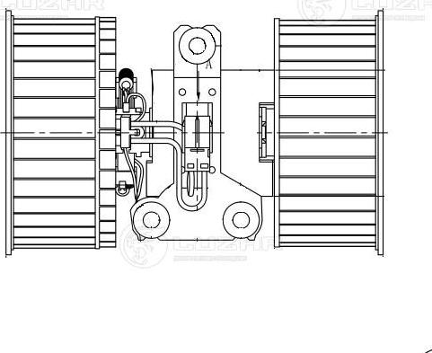 Luzar LFh 26E5 - Электродвигатель, вентиляция салона autospares.lv