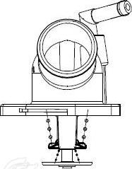 Luzar LT 0527 - Термостат охлаждающей жидкости / корпус autospares.lv