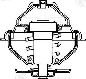 Luzar LT 0709 - Термостат охлаждающей жидкости / корпус autospares.lv