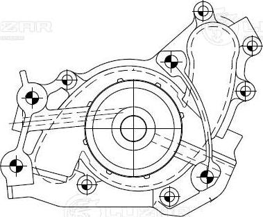 Luzar LWP 1930 - Водяной насос autospares.lv