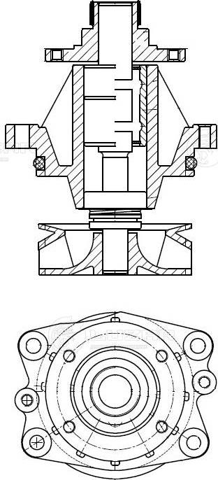 Luzar LWP26105 - Водяной насос autospares.lv