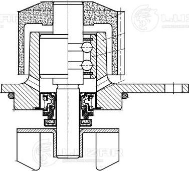 Luzar LWP 2002 - Водяной насос autospares.lv