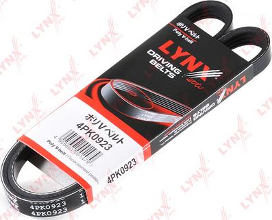 LYNXauto 4PK0923 - Поликлиновой ремень autospares.lv