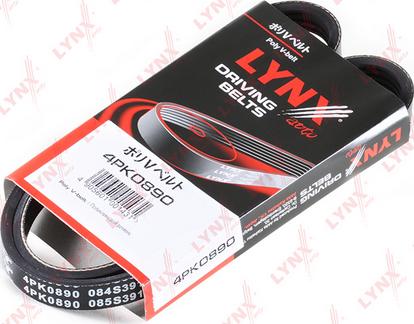 LYNXauto 4PK0890 - Поликлиновой ремень autospares.lv