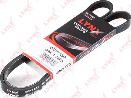 LYNXauto 4PK1123 - Поликлиновой ремень autospares.lv