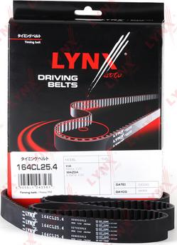 LYNXauto 164CL25.4 - Зубчатый ремень ГРМ autospares.lv