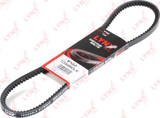 LYNXauto 10X850LX - Клиновой ремень, поперечные рёбра autospares.lv