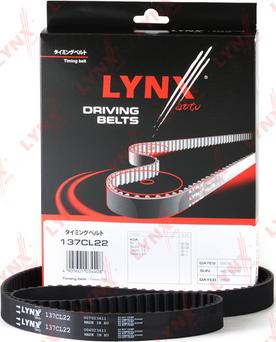 LYNXauto 137CL22 - Зубчатый ремень ГРМ autospares.lv