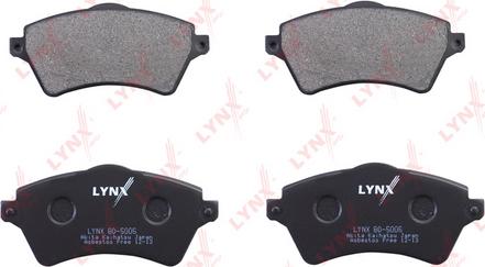 LYNXauto BD-5005 - Тормозные колодки, дисковые, комплект autospares.lv