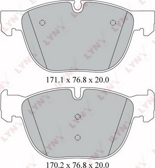 Icer 181919-230 - Тормозные колодки, дисковые, комплект autospares.lv