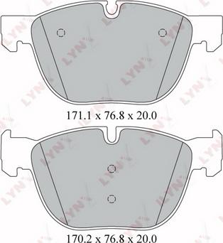 Ferodo FSL4052 - Тормозные колодки, дисковые, комплект autospares.lv