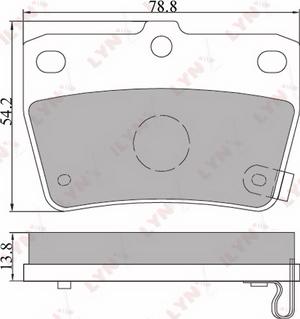 Mintex MDB82160 - Тормозные колодки, дисковые, комплект autospares.lv