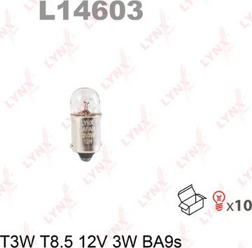 LYNXauto L14603 - Лампа накаливания autospares.lv