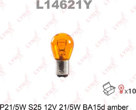 LYNXauto L14621Y - Лампа накаливания autospares.lv