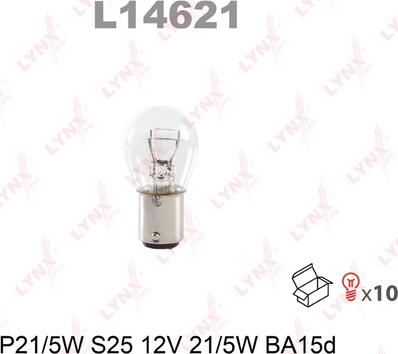 LYNXauto L14621 - Лампа накаливания autospares.lv