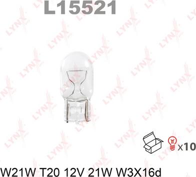 LYNXauto L15521 - Лампа накаливания autospares.lv