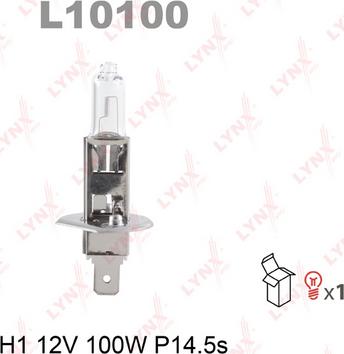 LYNXauto L10100 - Лампа накаливания autospares.lv