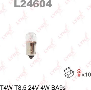 LYNXauto L24604 - Лампа накаливания autospares.lv