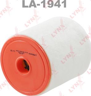 LYNXauto LA-1941 - Воздушный фильтр, двигатель autospares.lv