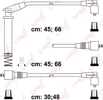 LYNXauto SPC5927 - Комплект проводов зажигания autospares.lv