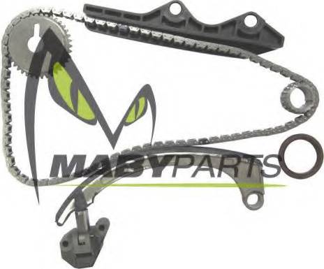 Mabyparts KTC00005A - Комплект цепи привода распредвала autospares.lv