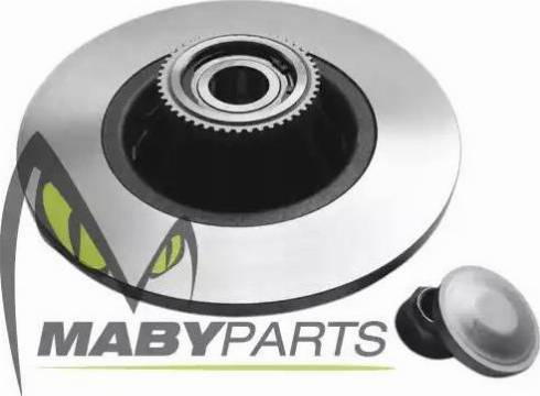 Mabyparts OBD313001 - Тормозной диск autospares.lv