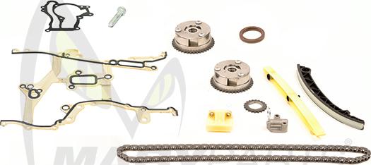 Mabyparts OTK934070 - Комплект цепи привода распредвала autospares.lv