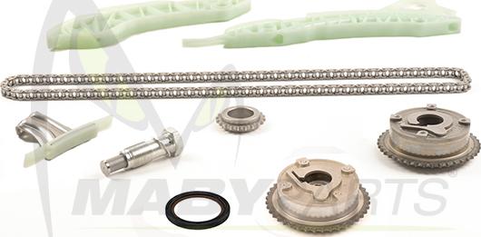 Mabyparts OTK930074 - Комплект цепи привода распредвала autospares.lv