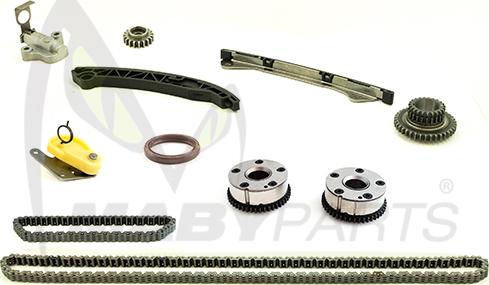 Mabyparts OTK930109 - Комплект цепи привода распредвала autospares.lv