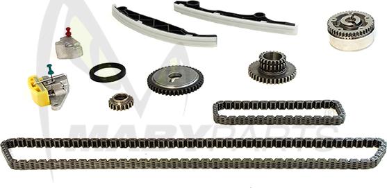 Mabyparts OTK931108 - Комплект цепи привода распредвала autospares.lv