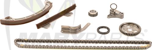 Mabyparts OTK030026 - Комплект цепи привода распредвала autospares.lv