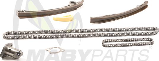 Mabyparts OTK031093 - Комплект цепи привода распредвала autospares.lv