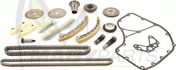 Mabyparts OTK031023 - Комплект цепи привода распредвала autospares.lv