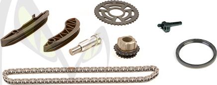 Mabyparts OTK038043 - Комплект цепи привода распредвала autospares.lv