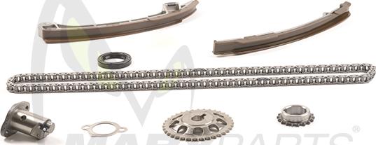 Mabyparts OTK032093 - Комплект цепи привода распредвала autospares.lv