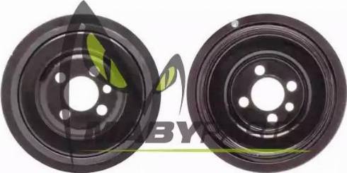 Mabyparts PV97091O - Шкив коленчатого вала autospares.lv