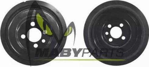 Mabyparts PV00337O - Шкив коленчатого вала autospares.lv