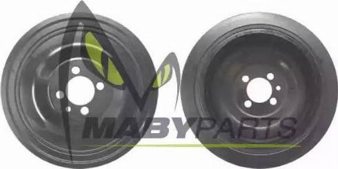 Mabyparts PV033127O - Шкив коленчатого вала autospares.lv