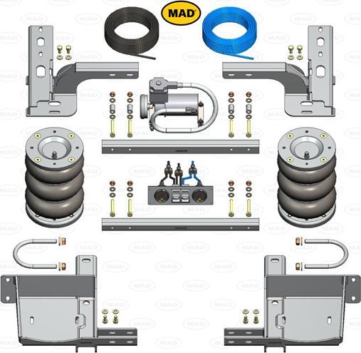 MADDVSE NR-057524-C - Пневматическая рессора, ходовая часть autospares.lv