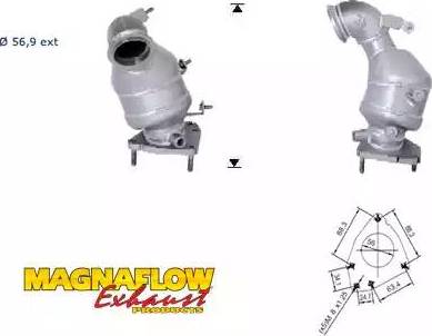 Magnaflow 65809D - Катализатор autospares.lv