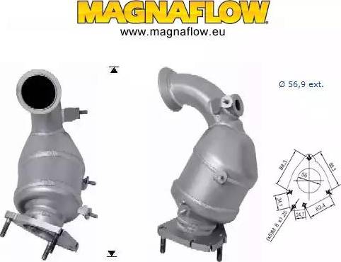 Magnaflow 65815D - Катализатор autospares.lv