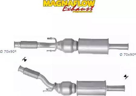 Magnaflow 66002D - Катализатор autospares.lv