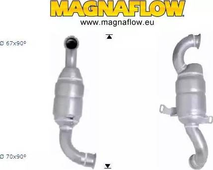 Magnaflow 60913D - Катализатор autospares.lv