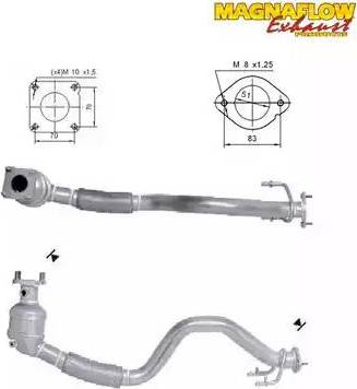 Magnaflow 68801 - Катализатор autospares.lv