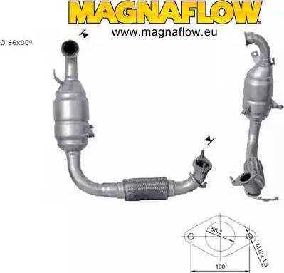 Magnaflow 62506D - Катализатор autospares.lv