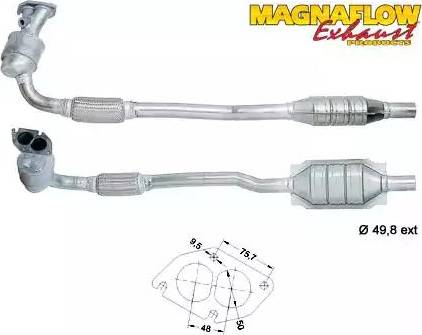 Magnaflow 85869 - Катализатор autospares.lv