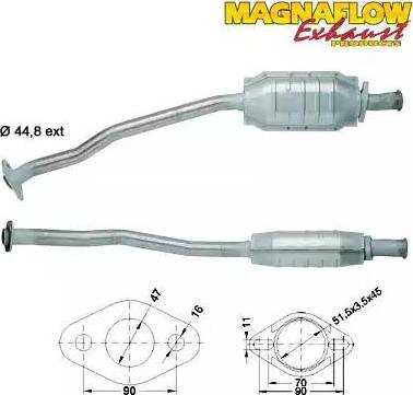 Magnaflow 85808 - Катализатор autospares.lv