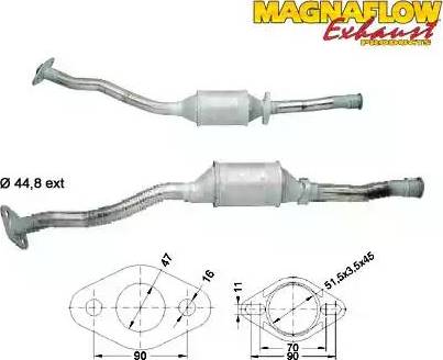 Magnaflow 85819 - Катализатор autospares.lv