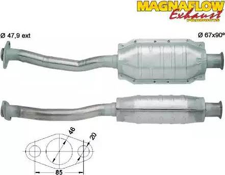 Magnaflow 80914 - Катализатор autospares.lv